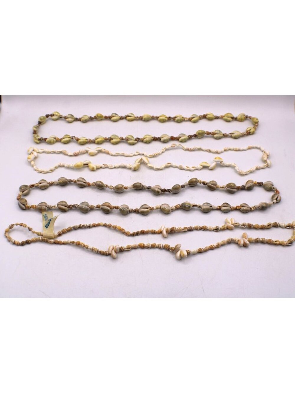 Shell Necklace Set Hilo Hattie Hawaiian Jewelry 5 Strands Layer Boho Beach Style